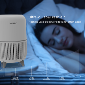 Purificateur d'<span class=keywords><strong>air</strong></span> intelligent pour la maison, grandes pièces, avec contrôle Wi-Fi, mode intelligent, affichage de l'IAQ, filtre HEPA H13 - Product Image 6