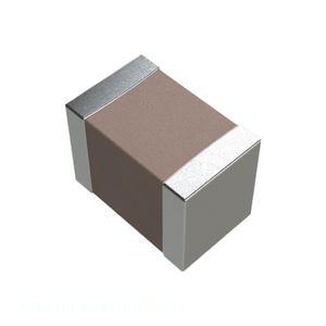 Condensateur céramique 0805 (2012 métrique) 0,047 µF à montage en surface MLCC AS0805KKX7R0BB473 CAP CER 0,047UF 100V X7R 0805 - Product Image 1