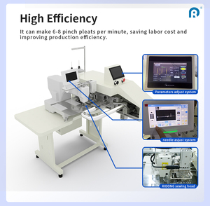 Máquina de Coser Industrial Multifuncional de Puntada Invisible para Cortinas, Equipo de Plisado y Dobladillo, Máquina Industrial de Puntada Invisible para Dobladillo - Product Image 3