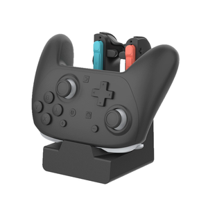 Base de Carga 3 en 1 para Nintendo Switch 2, Soporte <span class=keywords><strong>Cargador</strong></span> para 2 Controles <span class=keywords><strong>Joy</strong></span>-<span class=keywords><strong>Con</strong></span> + 1 <span class=keywords><strong>Cargador</strong></span> para Control Pro de Switch 2 - Product Image 6