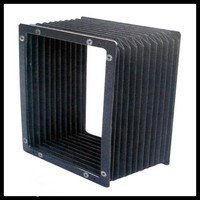 Couvercle de protection pour Machine CNC, soufflet d'accordéon de Type carré