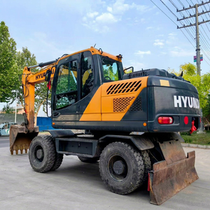 รถขุดไฮดรอลิกมือสอง Hyundai 150W-9 คุณภาพดีราคาถูก พร้อมเครื่องยนต์ Cummins เกียร์ และปั๊ม ของแท้จากญี่ปุ่น ขาย - Product Image 1
