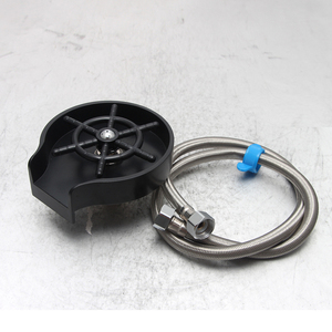 Vendita calda rubinetto nero vetro Rinser automatico tazza di caffè detergente rondella con Spray laterale per lavelli rubinetto della cucina birra Bar caffè - Product Image 5