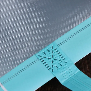 Sac isotherme personnalisé, sac isotherme imperméable, sac de shopping pliable en PP laminé non tissé avec logos - Product Image 6