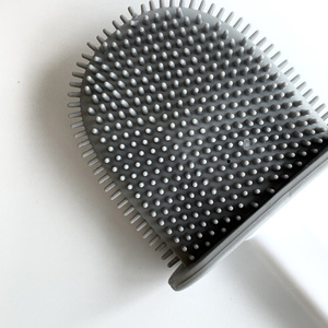 <span class=keywords><strong>Mini</strong></span> <span class=keywords><strong>brosse</strong></span> de toilette écologique et durable avec tête en silicone pour un nettoyage simple et un design décoratif magnifique - Product Image 3