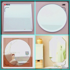 New Product Customized Size Frameless Delicate Design Splicing Silver <b>Mirror</b> <b>for</b> Dressing - Product Image 2