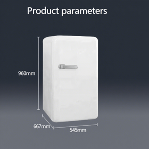 140L Compact Mini <b>Refrigerator</b> Single Door Retro Mini Fridge Auto Defrost Direct Cooling Low Noise for Hotel RV Office - Product Image 4