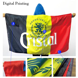Durable 100% poliéster logotipo personalizado y diseño bandera del Cuerpo Nacional de doble cara caliente personalizado <span class=keywords><strong>Bosnia</strong></span> y Herzegovina banderas del Cabo - Product Image 3