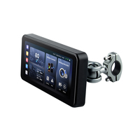 M17B Pantalla IPS HD de 6.25 Pulgadas a Prueba de Agua IP67, Navegación GPS Inalámbrica, Android Auto para Motocicleta, Pantalla Inalámbrica Carplay para Moto