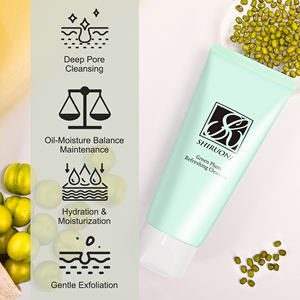 OEM ODM Vente en gros <span class=keywords><strong>Gel</strong></span> nettoyant <span class=keywords><strong>moussant</strong></span> hydratant rafraîchissant pour le visage, <span class=keywords><strong>purifiant</strong></span> les pores en profondeur, prune verte - Product Image 4