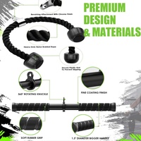 Accessoires de musculation pour triceps : Corde de traction, Barre en V, Barre double D pour machine à câble – Idéal pour la maison et la salle de sport
