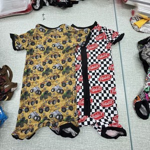 Kleding van bamboe voor baby's, romper, 95% bamboe, 5% spandex, zacht, schattig, met rits, tweerichtingsrits, newborn kleding - Product Image 6