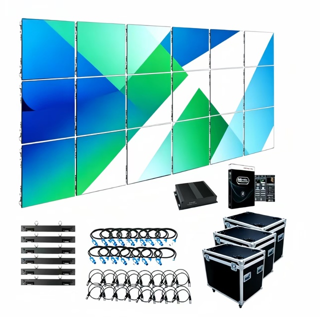 Full-color Waterproof LED Display Screen with Ultra-high Refresh Rate, Suitable for Evening Events, Commercial Performances, Etc