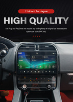 KANOR 11,4 pouces, nouveau design, autoradio GPS avec Carplay, Qualcomm 685, système Android pour Jaguar F-Pace XE 2016 2017 2018