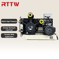 RTTW Kompresor Udara Industri Terintegrasi Booster 30BAR 1.6m³/min untuk Sistem Udara Bertekanan Tinggi