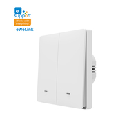 Ewelink EU WiFi Akıllı Anahtar Uygulama Kontrolü Kablosuz Röle Elektrikli Ev Alexa/Google Asistan RV Android PC Garaj Araba Dış Mekan
