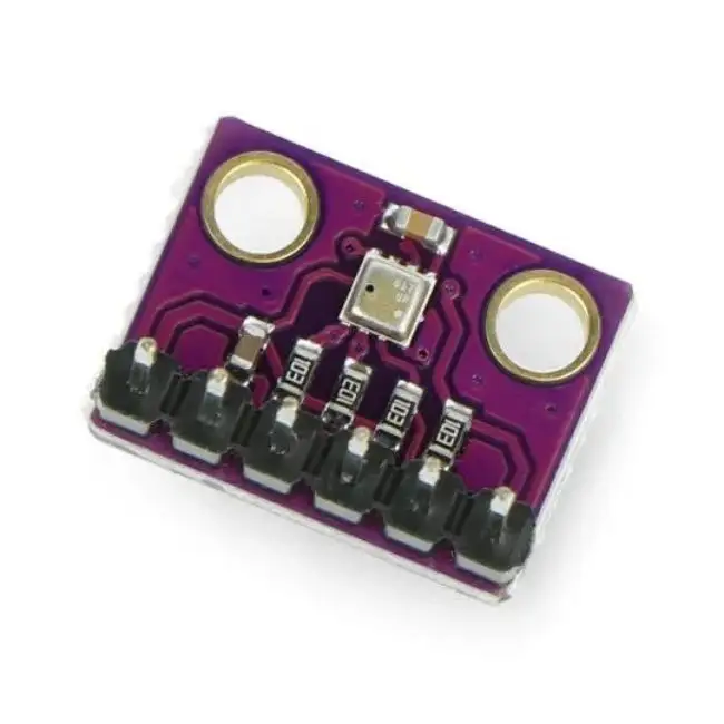 BME280-Sensor de umidade, temperatura e pressão 110 kPa I2C/SPI-Conectores soldados 3.3V