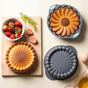 Moules à gâteau cannelés en silicone sans BPA, moules à gelée, ensemble de moules à pâtisserie tubulaires pour la pâtisserie maison, gris - Product Image 1