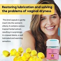 Capsules de soins intimes féminins à base d'herbes naturelles, formule hydratante douce pour les soins personnels quotidiens des femmes, étiquette privée OEM