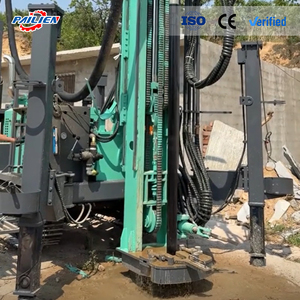 מכונת קידוח בארות מים פנאומטית הידראולית זחלית עם הרמה בגז, סירקולציה הפוכה של אוויר ומערכת בקרה מרחוק - Product Image 6