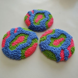 Gran oferta, las últimas almohadillas para tazas, regalos novedosos, aguja perforada, posavasos artesanal, bonita taza, alfombra para decoraciones del hogar - Product Image 6