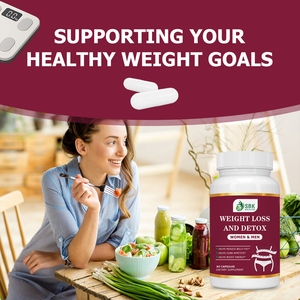 Private Label Weight loss and Detox Capsules with Gynostemma Extract Body Metabolic Helps Curb Appetite Boost Metabolism Capsule - Product Image 4