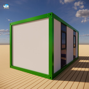 Mini 10ft 20ft 40ft prefabbricato casa contenitore Flat Pack struttura modulare adatto casa contenitore per il piccolo spazio - Product Image 4