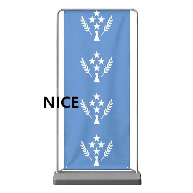 Kosrae Flag Custom Multi-Size Polyester Backdrop, for Community Social Gathering and Portrait Photography Setup