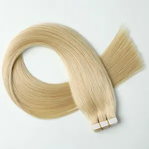 Leshine #60 In Stock Hair Extensions Single Donor Tape In Real Human Hair FREE Chinese Hair