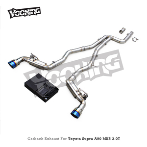 Tubos de Escape <span class=keywords><strong>Auto</strong></span> Valvetronic para <span class=keywords><strong>Toyota</strong></span> <span class=keywords><strong>Supra</strong></span> A90/A91 <span class=keywords><strong>MK4</strong></span>/MK5 3.0T 2020-2025, Silenciador Catback de Acero Inoxidable - Product Image 3