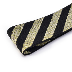 Banda para el sudor negra y amarilla de spandex, fina y transpirable, para ciclismo, correr, deportes, ajuste universal - Product Image 1