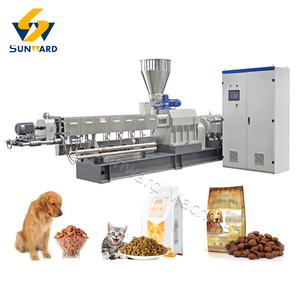 Máquina de Alimentos para Perros, Cachorros y Gatos, Extrusora de Doble Tornillo Totalmente Automática, Motor de Acero Inoxidable, Línea de Producción de Alta Capacidad - Product Image 1