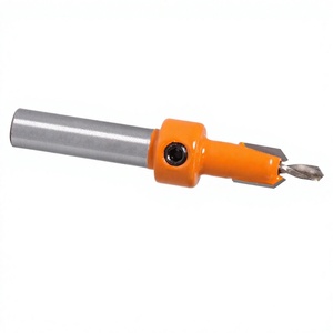 Brocas avellanadoras HSS de 8 mm, duraderas, con acabado brillante, herramientas de perforación para agujeros de tornillos avellanados, 1 año de garantía - Product Image 2