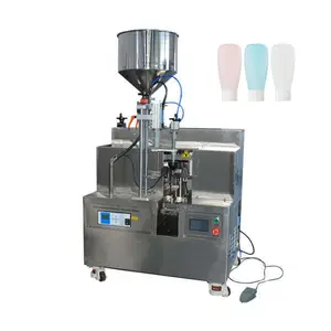 Low Price Semi Automatic Cream Cosmetic Soft Tube Filling Sealing Machine Plastic Tube Filling And Sealing Machine