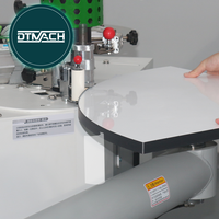 Machine à chantourner automatique pour bords courbes avec finition de précision pour le travail du bois, contreplaqué, MDF, PVC