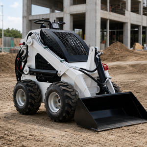 <span class=keywords><strong>Mini</strong></span>-chargeuse compacte sur chenilles CE EPA à 4 roues motrices, diesel, avec godet, pour travaux agricoles, de jardinage et de construction - Vente en gros - Product Image 1
