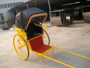 Transport spécial à vendre Wagon tiré à la main inspiré des pousse-pousse de Chine - Product Image 4