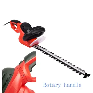 600W high quality electric hedge trimmer machine with rotary handle