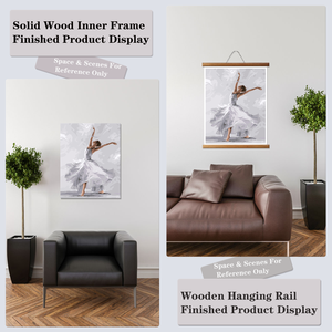 Ballet Dancer Canvas <b>Paint</b> <b>by</b> <b>Numbers</b> Kit Rectangle Modern Art Handmade DIY Oil Painting <b>for</b> <b>Adults</b> Kids No Skill Needed - Product Image 6