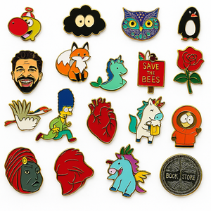 Trendy <span class=keywords><strong>metal</strong></span> badge pins voor Crocs, Croc pins met aangepast logo voor schoendecoratie - Product Image 2