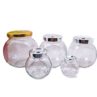 Bocaux de cuisine en verre boîtes alimentaires avec couvercle hermétique en bambou conteneurs de stockage pour la farine, le sucre, le café cnsf