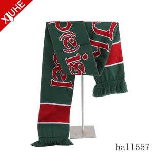وشاح OEM ODM شعار مخصص نمط مخطط شالات ألياف الاكريليك أوشحة كرة القدم المخصصة - Product Image 2