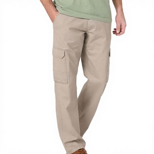Nexfit Athletics Men's Custom Casual <b>Cargo</b> Jogger Pants Lightweight Knitted <b>Stretch</b> 100% Cotton Breathable Drawstring Closure - Product Image 1