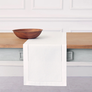 2023 tùy chỉnh kỹ thuật số thăng hoa in bông Khăn trải bàn hình chữ nhật bảng Runner với ren trang trí đám cưới - Product Image 2