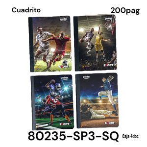 Cuadernos de Ejercicios Escolares en Español, Fabricación en Fábrica, Venta Caliente en Sudamérica, Encuadernación Cosida con Hilo, 100 Hojas - Product Image 4