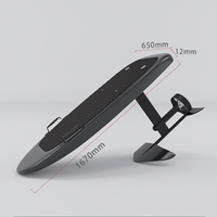 Planche de surf électrique en fibre de carbone, planche de ski nautique flottante, planche à foil motorisée, propulseur sous-marin, équipement de sports nautiques