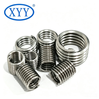 Nitronic60 No Tang Wire Thread Insert for High Temperature Valves Dimensional Stable No Tang Wire Thread Insert
