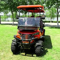 Kart électrique tout-terrain homologué pour la route, batterie lithium 48V 72V, buggy 4 à 6 places, voiturette de golf électrique
