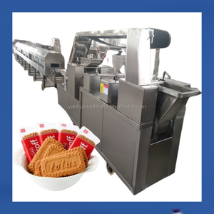<span class=keywords><strong>Four</strong></span> à Tunnel Entièrement Automatique Grande Capacité pour la Fabrication de Biscuits à la Noix de Coco, Ligne de Production de Biscuits Tiramisu et Danois pour Usines - Product Image 3