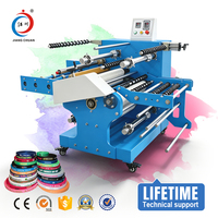 Nouvelle machine d'impression par sublimation automatique double face pour rubans et lacets, avec mini-rouleau de transfert thermique